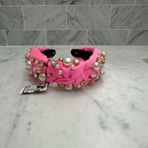 Lele Sadoughi x SCL bubblegum headband